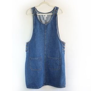 Arizona | Blue Jean Overall Dress Sz 14 Women
